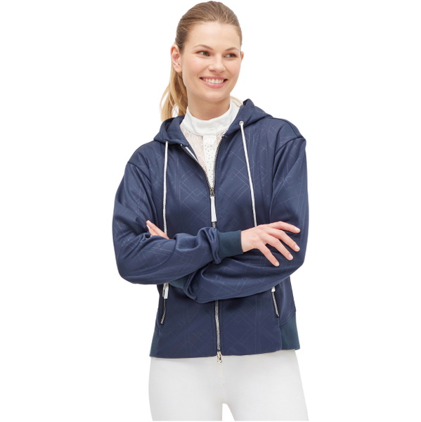 2025 Mountain Horse Mujeres Starla Hoodie 45820432 - Dark Navy